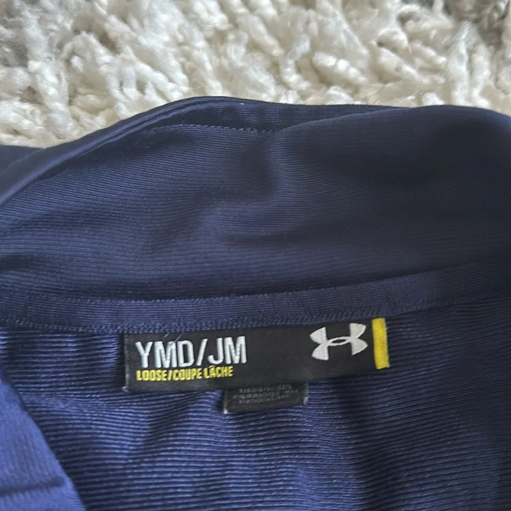 Under Armour Zip Up Long Sleeve Shirt